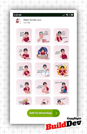 Kumpulan Stiker WA Keren 2021 WAStickerApps screenshot 5