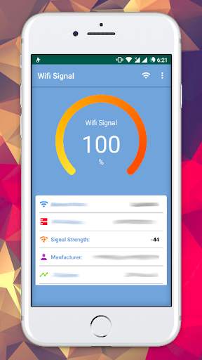 Wifi Signal Meter - Wifi Signal Strength Meter screenshot 1