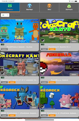 Pixelmon Mods for Minecraft PE screenshot 6