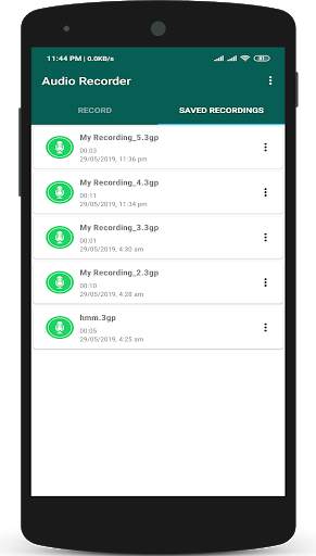 Audio Recorder screenshot 2
