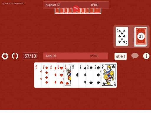 Pro Rommé online screenshot 9