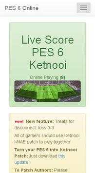 Online Pes 6 Ketnooi screenshot 2