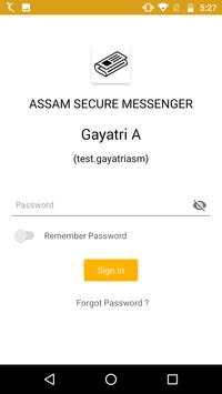Assam Secure Messenger screenshot 1