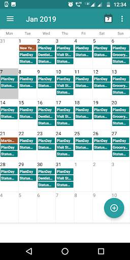 Calendar Daily - Planner 2023 screenshot 2