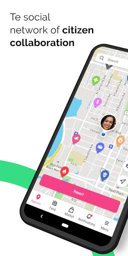SOSAFE - City Social Network screenshot 1