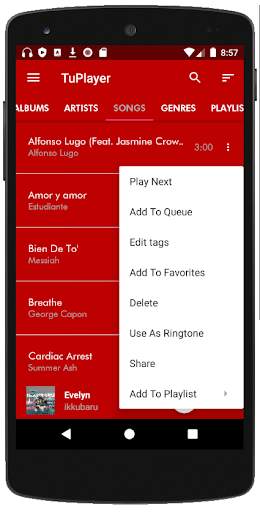 TuPlayer - Offline mp3, Player music, Free music screenshot 2