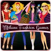 Milano Fashion Games Dress Up logo