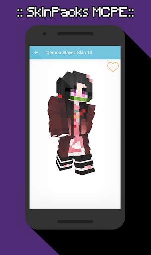 SkinPacks Demon slayer for Minecraft screenshot 3
