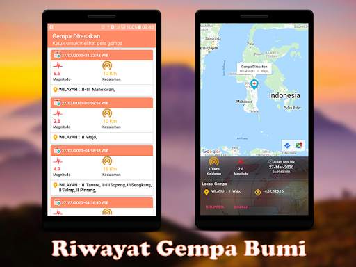 Info Gempa Bumi & Peringatan T screenshot 3