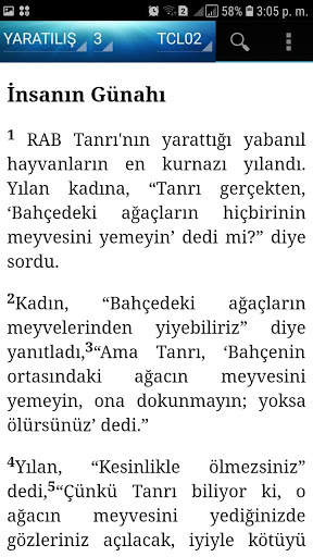 Holly Bible New Translation TCI02(Turco) screenshot 4