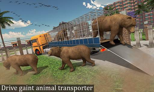 Zoo Animal Safari Transport Driving Simulator 3D screenshot 12