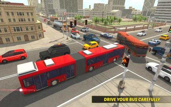 Euro Bus Driver - Vegas City Fun Simulator Games screenshot 3
