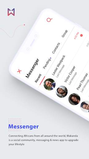 Wakanda Messenger screenshot 1