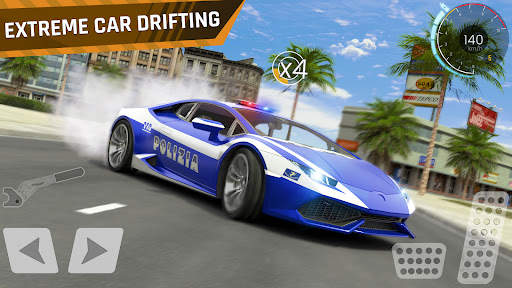 Police Car Drifting & Driving screenshot 2