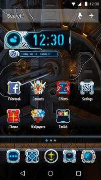 Robot 3D Launcher screenshot 1