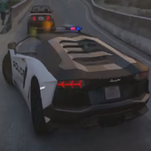 Real City Police Car Simulator 2019 3D icon