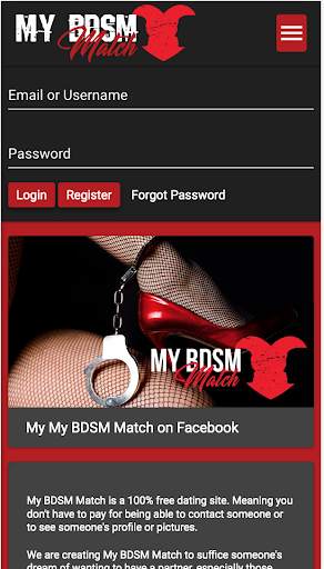 My BDSM Match - BDSM dating screenshot 1