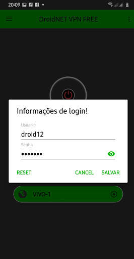 DroidNET VPN FREE Lite screenshot 5