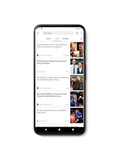 Boxing News screenshot 2