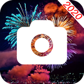 New year Camera icon