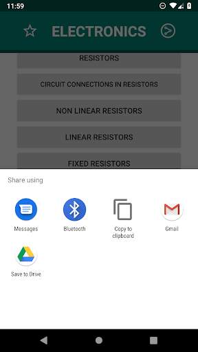 Electronics Tutorial Offline screenshot 6