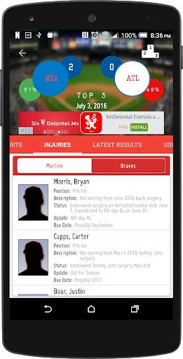 ScoreBox - MLB Baseball Stats screenshot 5