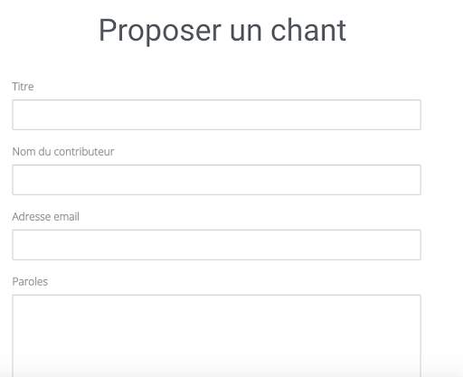 CANTO mon carnet de chants screenshot 8