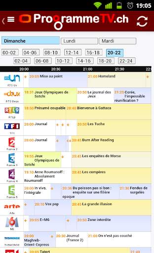 Programme TV Suisse screenshot 1