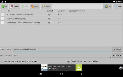 Switch Audio Converter screenshot 1