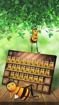 Honey Bee Keyboard Theme screenshot 2