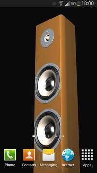 Speakers Live Wallpaper HD screenshot 5