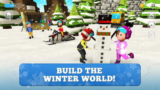 Snowboard Craft: Freeski, Sled Simulator Games 3D screenshot 2