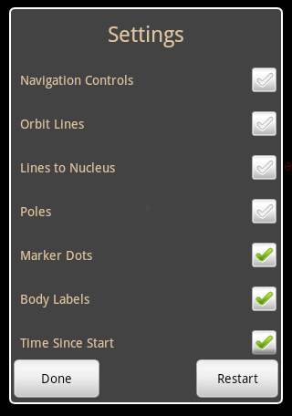 Solar System Simulator Lite screenshot 8