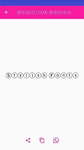 Font Style Changer For Android 5 تصوير الشاشة
