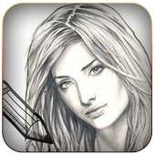 Photo Sketch logo