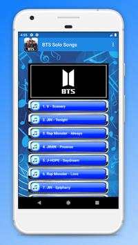 BTS Solo Songs screenshot 1