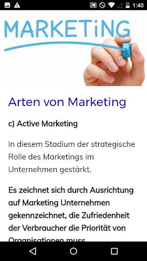 Marketing-Kurs screenshot 4