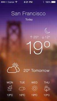 Transparent weather screenshot 1