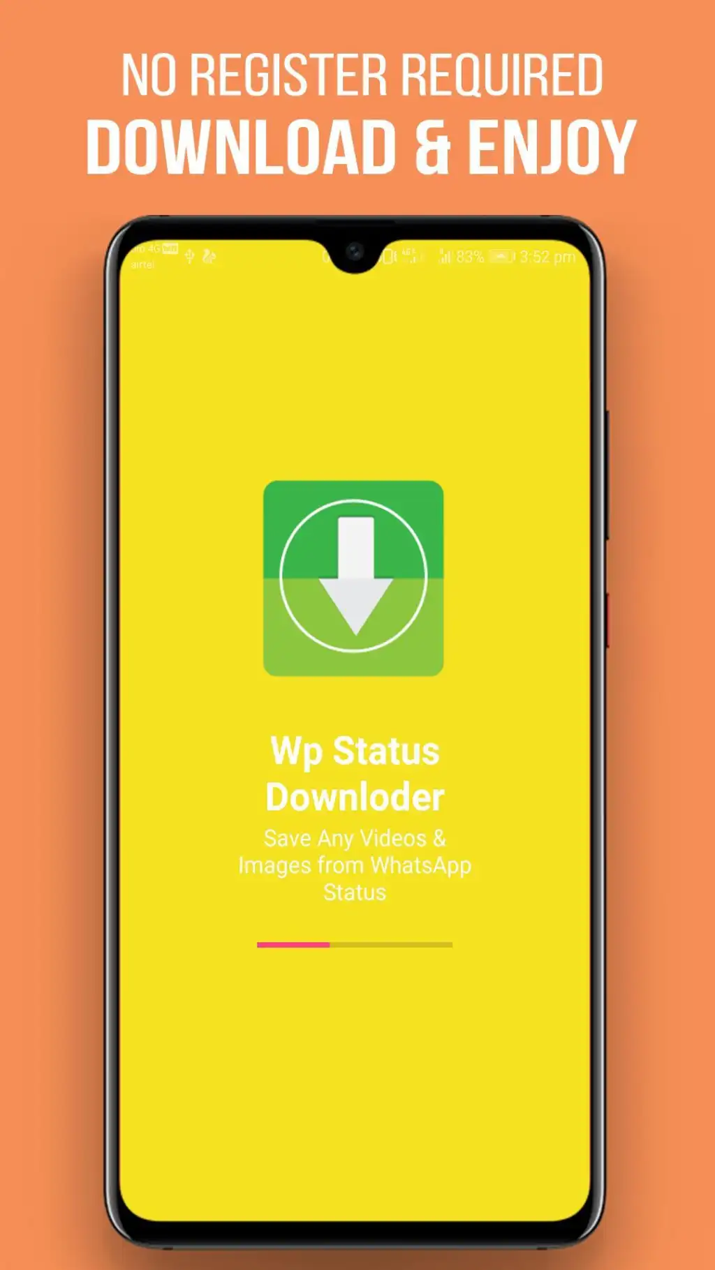 Wp Status Downloder screenshot 1
