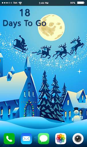 Christmas Countdown Live Wallpaper screenshot 7