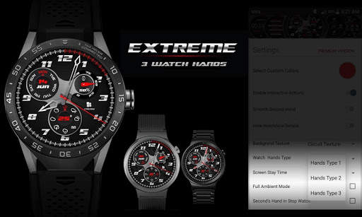 Extreme Watch Face & Clock Live Wallpaper screenshot 4