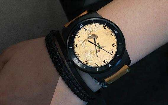 Bird and Flower Watch Face screenshot 3