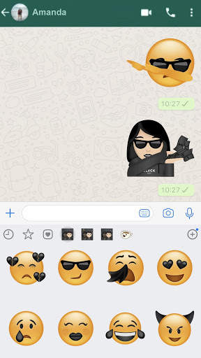 Blvckmoji screenshot 2