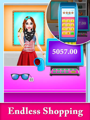 Crazy Rich Girl Shopping Mall Games screenshot 2