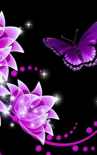 Pink Butterfly Live Wallapper screenshot 7