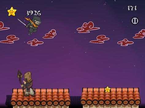 Rooftop Ninja Run screenshot 4