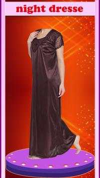 Lady Night dress photo editor screenshot 5