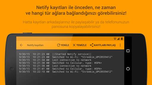 Netify - Ağ Bildirimleri screenshot 5