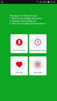 Voice changer during call Male to Female screenshot 3