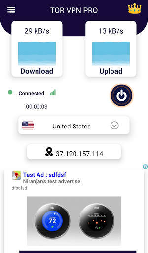 Tor VPN Pro - Browse With Unlimited Proxy for free screenshot 2